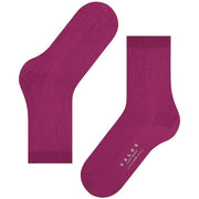 Falke Cosy Wool Socks - Berry Purple