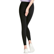 Falke Cotton Seamless Leggings - Black