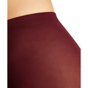 Falke Cotton Touch Leggings - Burgundy