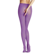 Falke Cotton Touch Tights - Pink Iris Lilac