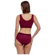 Falke Daily Comfort ビスチェ ブラレット 2 枚組 - レッド