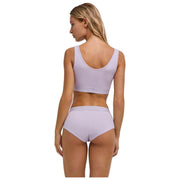 Falke Daily Comfort ビスチェ ブラレット 2 枚組 - ローズ ピンク/パープル