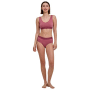 Falke Daily Comfort ヒップスター ブリーフ 2 枚パック - レッド