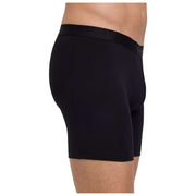 Falke Daily Comfort ロングレッグ ボクサー 2 パック - ブラック