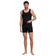 Falke Daily Comfort ロングレッグ ボクサー 2 パック - ブラック