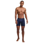 Falke Daily Comfort 2 パック ロングレッグ ボクサー - ネイビー/ブルー