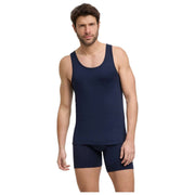Falke Daily Comfort タンク トップ 2 枚組 - ミッドナイト ネイビー