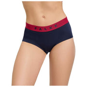 Falke デイリー コンフォート プリント ヒップスター ブリーフ 2 パック - ブラック/レッド