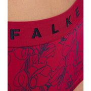 Falke デイリー コンフォート プリント ヒップスター ブリーフ 2 パック - ブラック/レッド