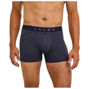 Falke Daily Comfort プリント 2 パック ボクサー ブリーフ - ネイビー ブルー