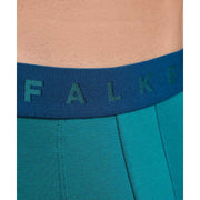 Falke Daily Comfort プリント ボクサー ブリーフ 2 枚組 - ティール