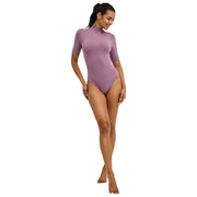 Falke Daily Graphic Lines ストリング ボディスーツ - Magnolia Lilac