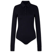 Falke Daily Polo ブリーフ ボディスーツ - ブラック