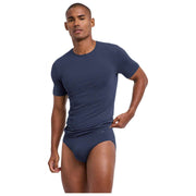 Falke デイリーシームレスクルーネック T-シャツ - カーボングレー