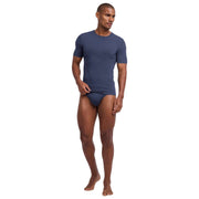 Falke デイリーシームレスクルーネック T-シャツ - カーボングレー