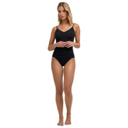 Falke Daily シームレス スパゲッティ トップ - ブラック
