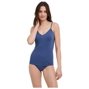 Falke デイリー シームレス スパゲッティ トップ - キャプテン ブルー