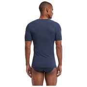 Falke デイリーシームレス V-ネック T-シャツ - カーボングレー