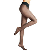 Falke Dot Vitalize 20 Denier Tights - Graphite Grey