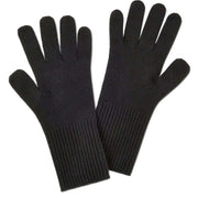 Falke Fine Knitted Pure Cashmere Gloves - Black