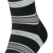 Falke Marina Stripe Socks - Black