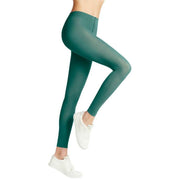 Falke Pure Matt 50 Denier Leggings - Fjord Green