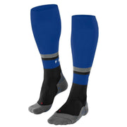 Falke RU Compression Energy Running Knee-High W3 Socks - Blue/Black