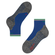 Falke RU4 Endurance Reflect Running Short Socks - Blue