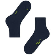 Falke Run Rib Short Socks - Marine Blue