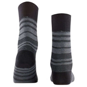 Falke Sensitive Sunset Stripe Socks - Black