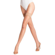 Falke Shelina 12 Denier Stay Up Stockings - Powder Beige