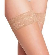 Falke Shelina 12 Denier Stay Up Stockings - Sun Beige