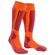 Falke SK2 Intermediate Skiing Knee-High Socks - Flash Orange