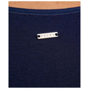 Falke Timeless Cotton Crew ブリーフ ボディスーツ - スペース ブルー