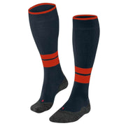 Falke TK Compression W3 Energy Trekking Knee-High Socks - Marine Navy/Orange