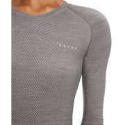 Falke Wool Tech Light Long Sleeve Shirt - Grey Heather