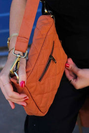 Hindbag Margault キルティング ショルダー バッグ - Sienna