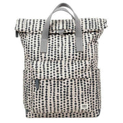 roka-canfield-b-medium-linear-dot-recycled-canvas-backpack---creamblack-34392682