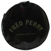 Fred Perry クラシック バレル バッグ - ローレル リース グリーン/ブラック