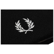 Fred Perry クラシック メリノウール ビーニー - ブラック/スノーホワイト