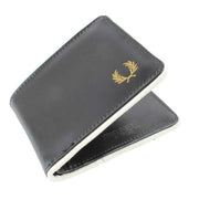 Fred Perry Coated Billfold Wallet - Black