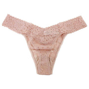 Hanky Panky Daily Lace 3 Pack Original Rise Thong - Taupe