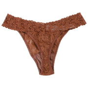 Hanky Panky シグネチャー レース オリジナル ライズ Tバック 5 パック - マシュマロ/ブリス/ボイセンベリー/ネイビー/マキアート