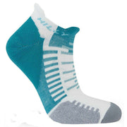 Hilly Active Socklets - Teal Green/White