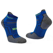 Hilly Twin Skin Socklets - Cobalt Blue/Grey Marl