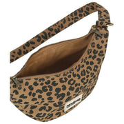 Hindbag Andrea Half Moon バッグ - レオパード シナモン ブラウン