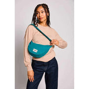 Hindbag Andrea Half Moon バッグ - ピーコックブルー