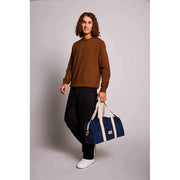 Hindbag Charlie ボウリング バッグ - ベルベット ネイビー ブルー