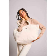 Hindbag Claude Teddy トートバッグ - アークティック ホワイト