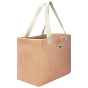 Hindbag Claude ウーブン トートバッグ - コーラルレッド